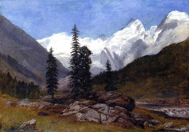 Albert Bierstadt Rocky Mountains